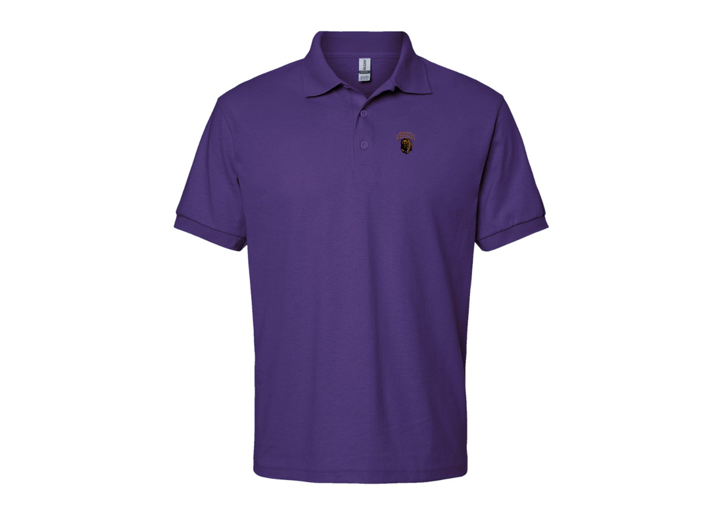 Men's Montana Grizzliesl Gildan Dry Blend Jersey Polo
