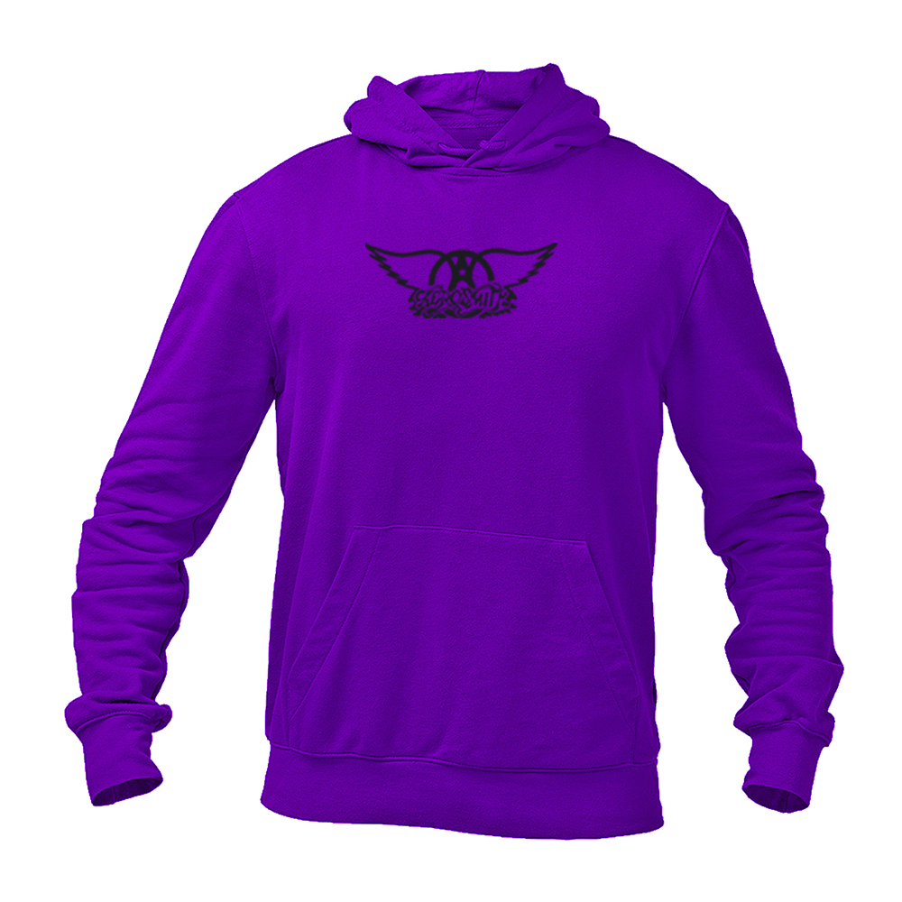 Men's Aerosmith Logo Gildan  Heavy Blend Hooded Sweatshirt