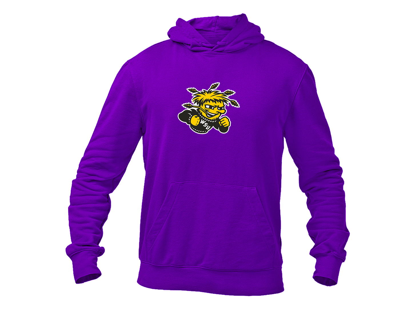 Men's Wichita State Shockers Gildan  Heavy Blend Hooded Sweatshirt