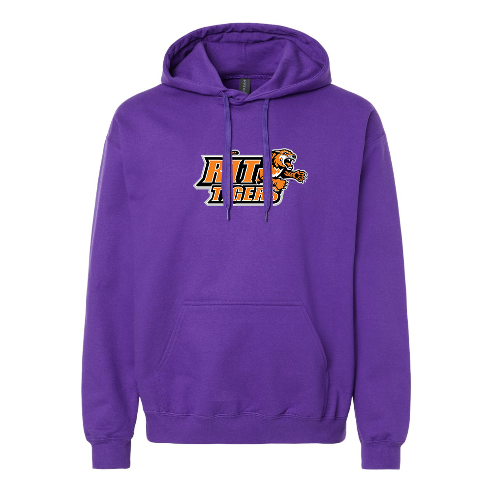 Men's RIT Tigers Logo Softstyle Midweight Hooded Sweatshirt