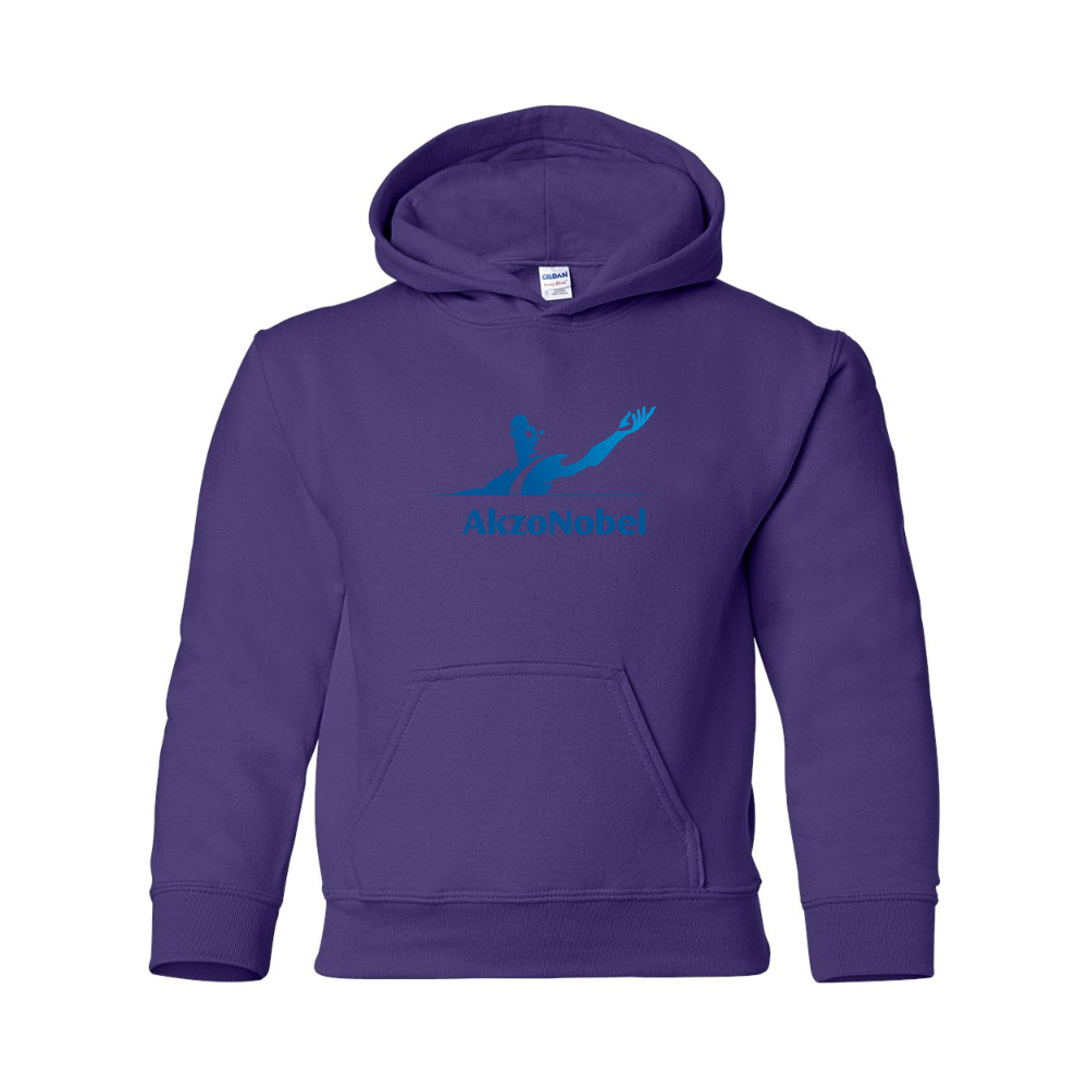 Youth AkzoNobel Logo Gildan Heavy Blend  Hooded Sweatshirt