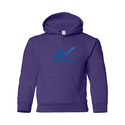 Youth AkzoNobel Logo Gildan Heavy Blend  Hooded Sweatshirt