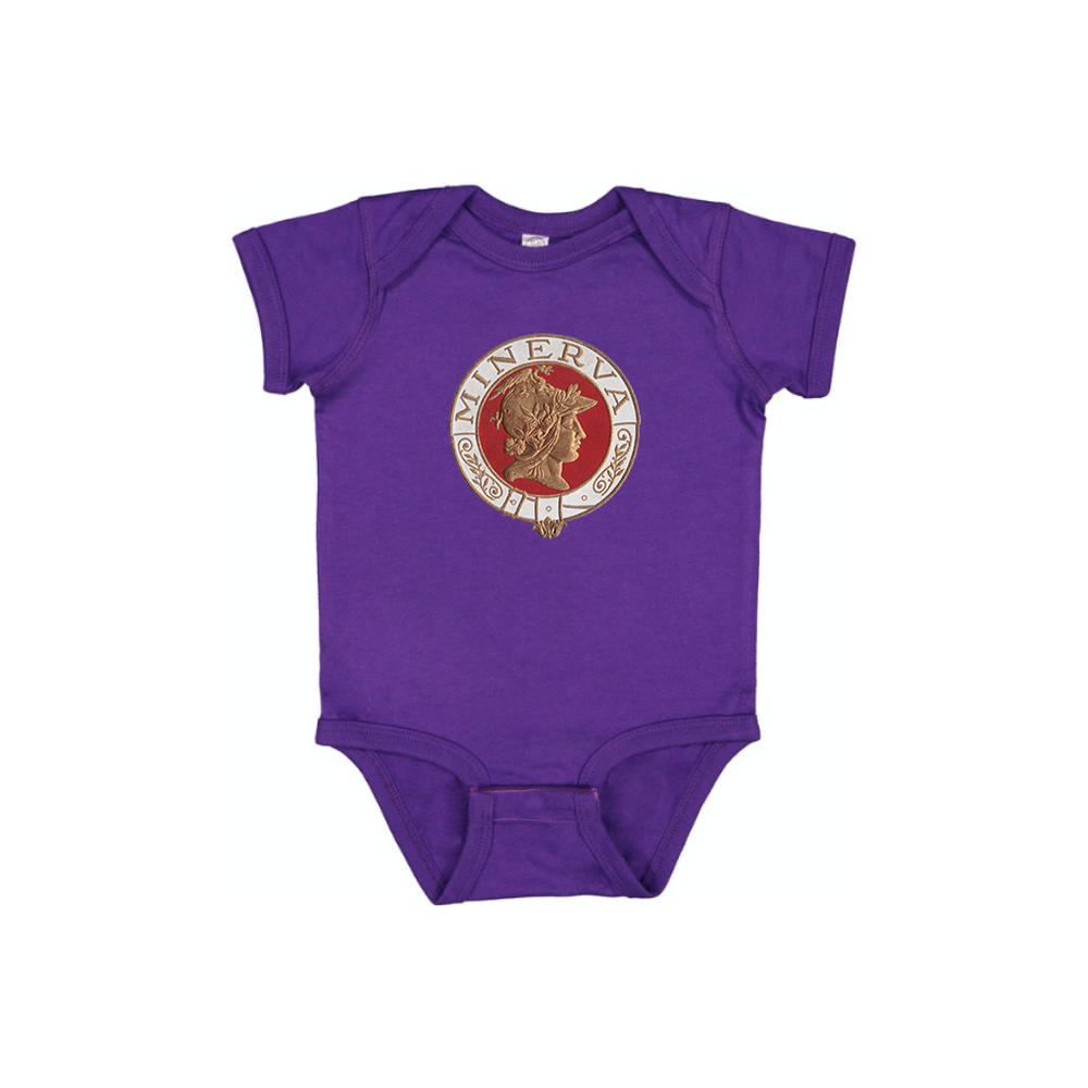 Minerva Cars Logo Baby Romper Onesie