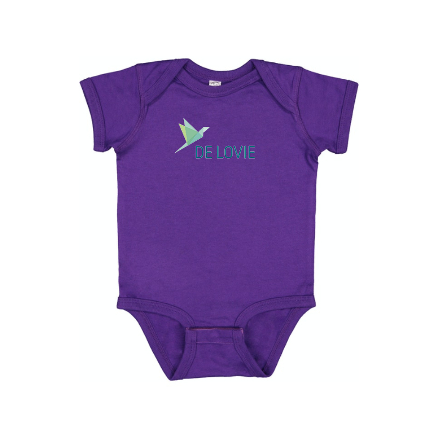 De Lovie Logo Baby Romper Onesie