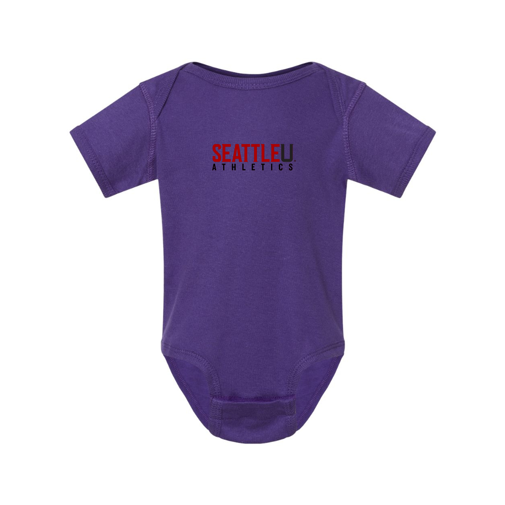 Seattle Redhawks Logo  Rabbit Skins Infant Baby Rib Bodysuit