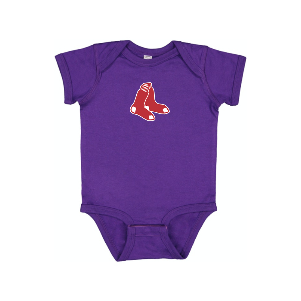 Boston Red Sox Logo Baby Romper Onesie