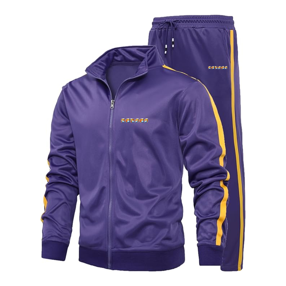 Men's Kansas Logo Dri-Fit TrackSuit
