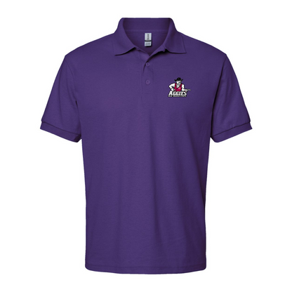 Men's Aggies New Mexico State Logo Gildan Dry Blend Jersey Polo