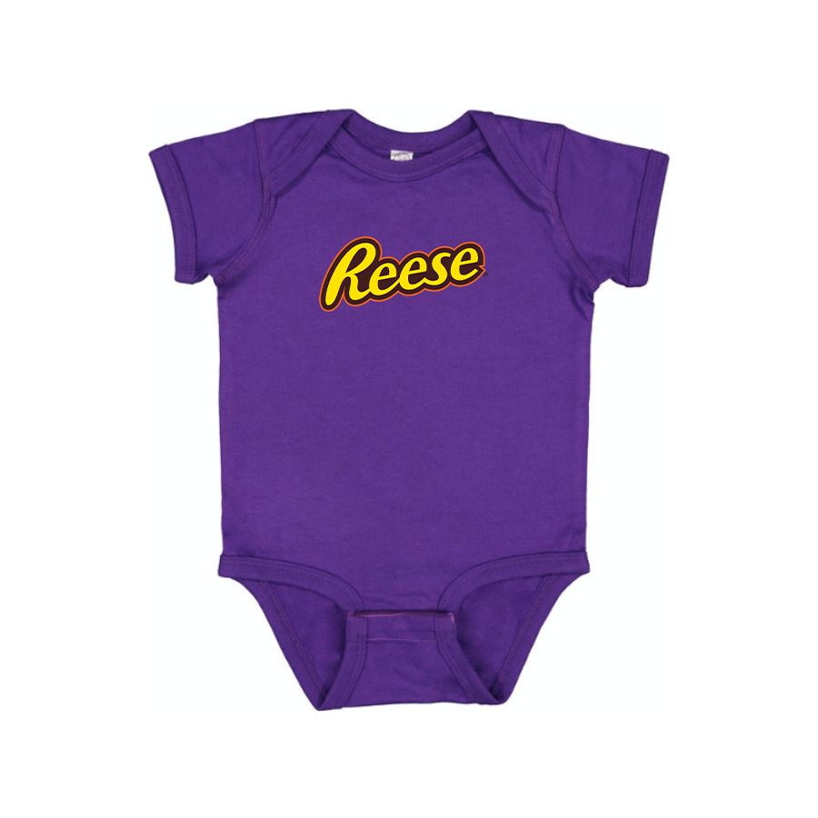 Reese Peanut Butter Logo Baby Romper Onesie