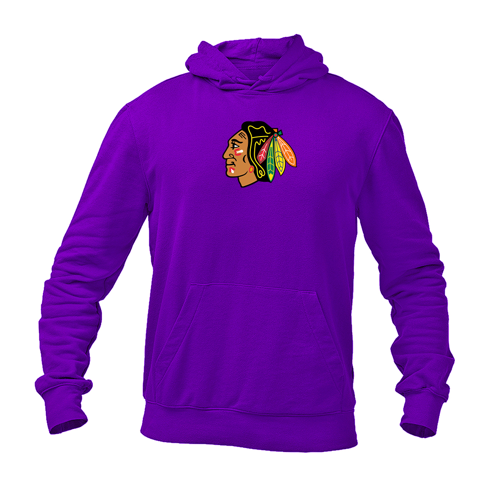 Men's Blackhawks Logo Pullover Hoodie