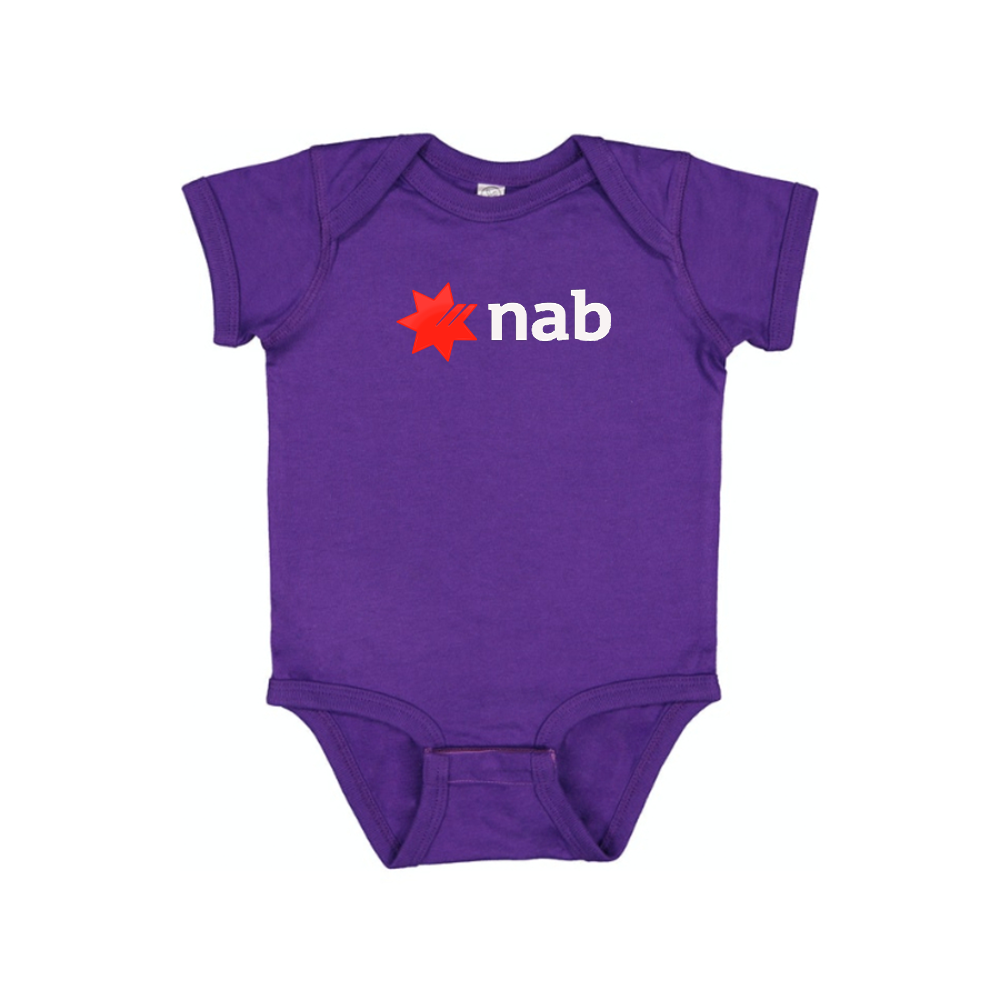 NAB (National Australia Bank) Logo Baby Romper Onesie