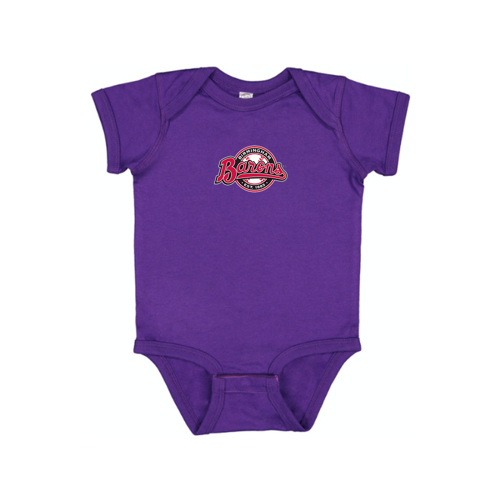 Birmingham Barons Logo Baby Romper Onesie