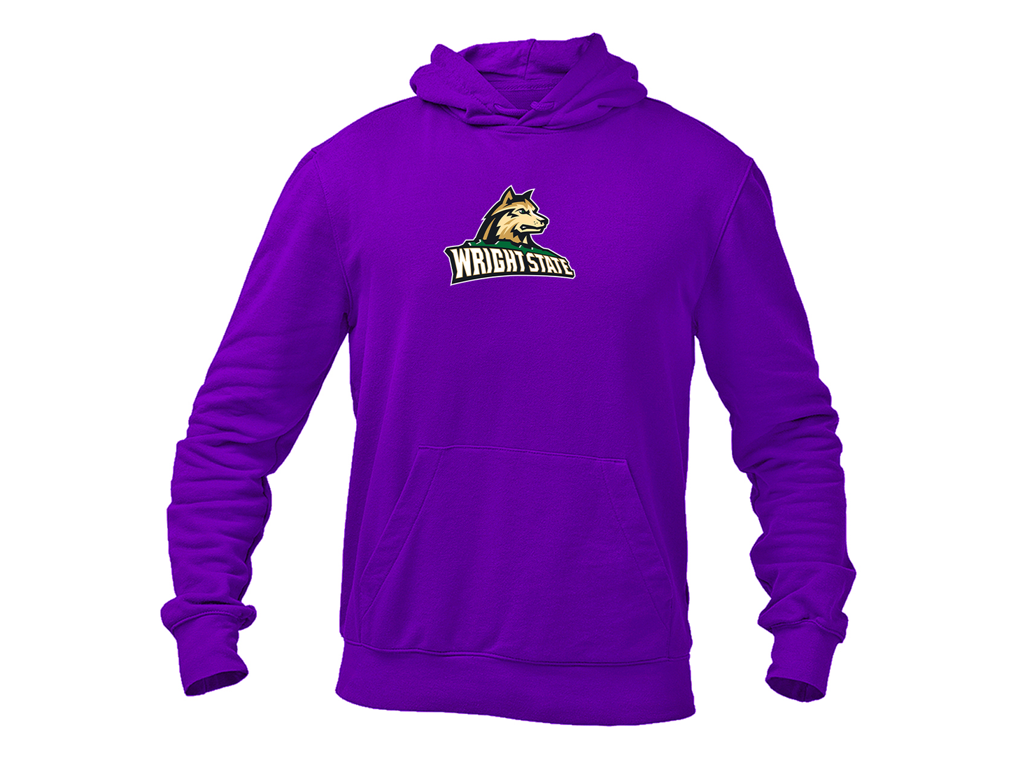 Men's Wright State Raiders Softstyle Midweight Hooded Sweatshirt