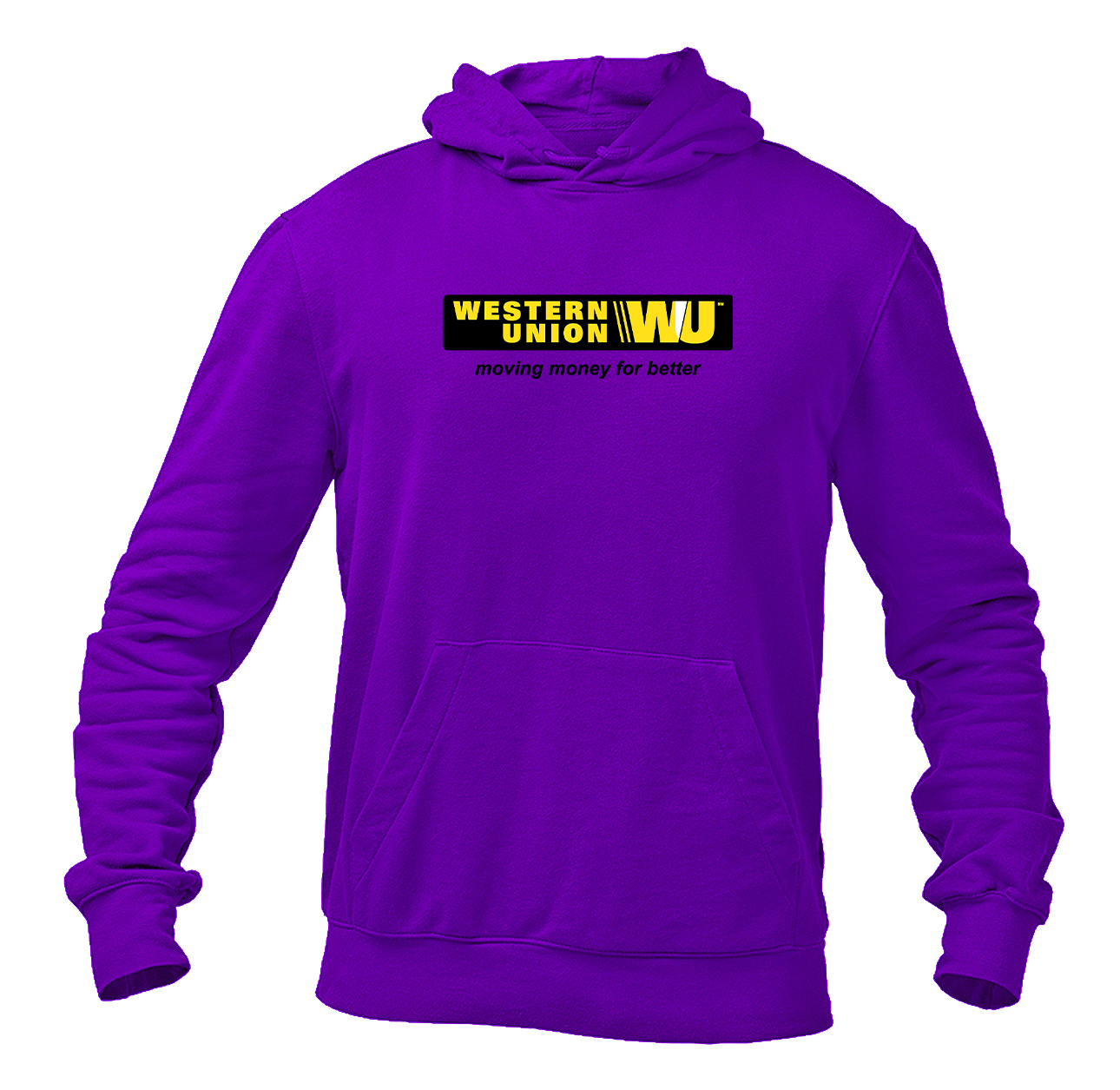 Men's Wastern Union Logo Pullover Hoodie