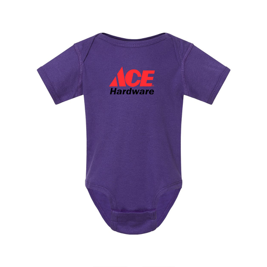ACE Hardware Logo Rabbit Skins Infant Baby Rib Bodysuit