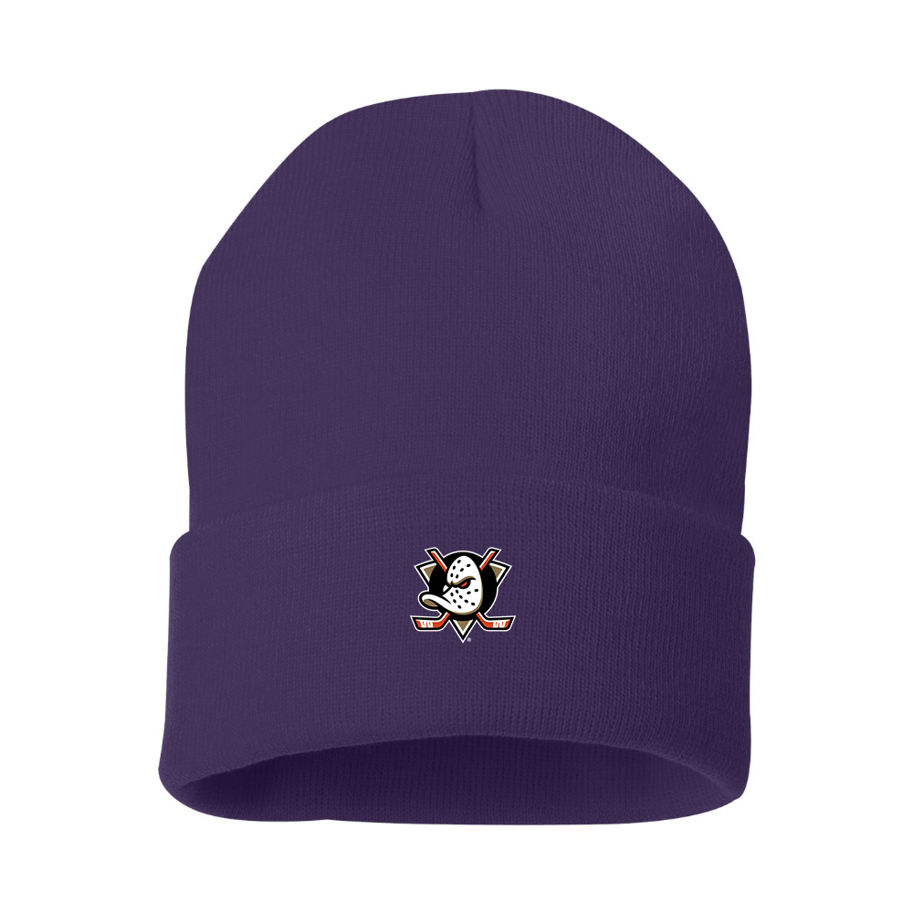 Anaheim Ducks Logo Beanie Hat