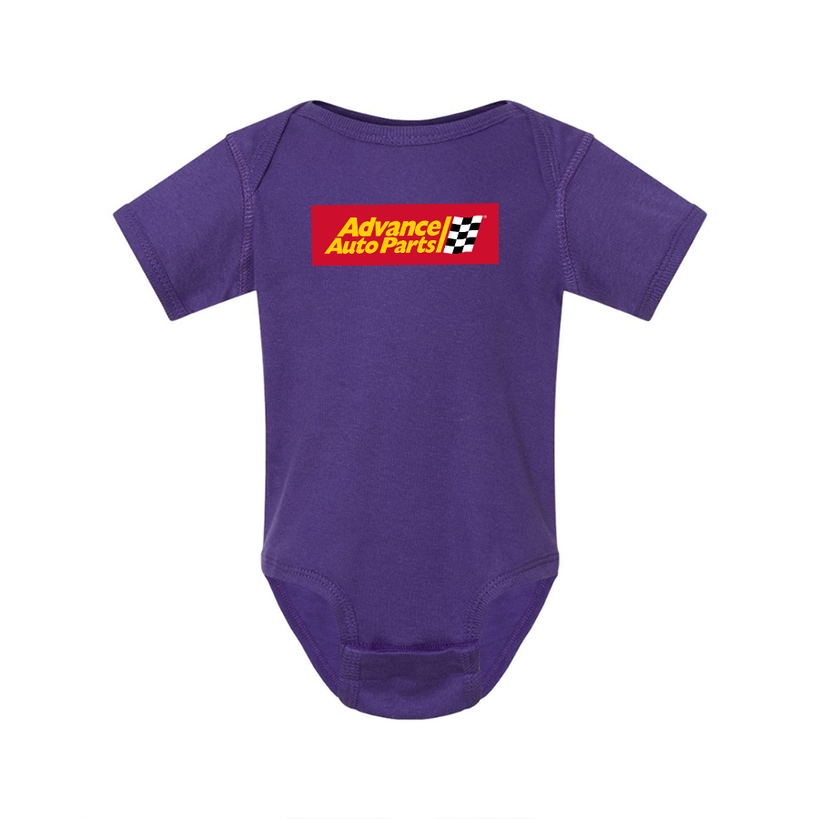 Advance Auto Parts Logo  Rabbit Skins Infant Baby Rib Bodysuit
