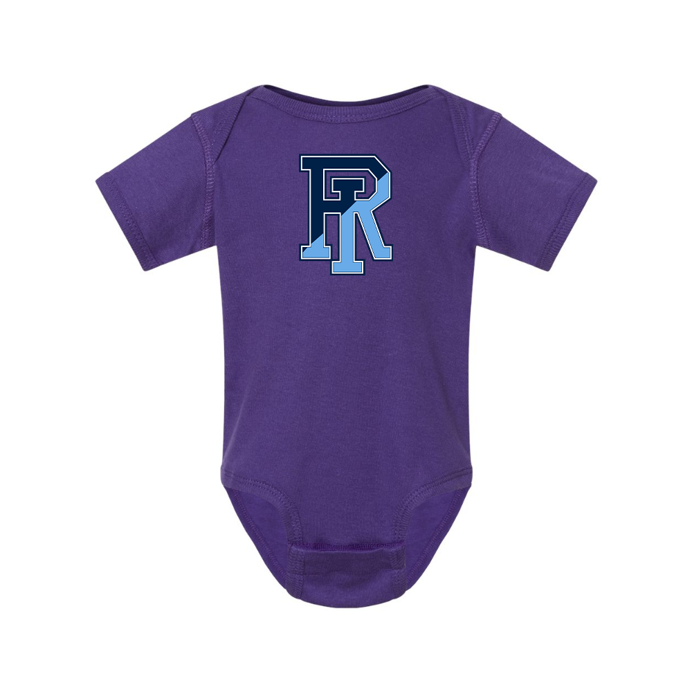 Rhode Island Rams Logo Rabbit Skins Infant Baby Rib Bodysuit