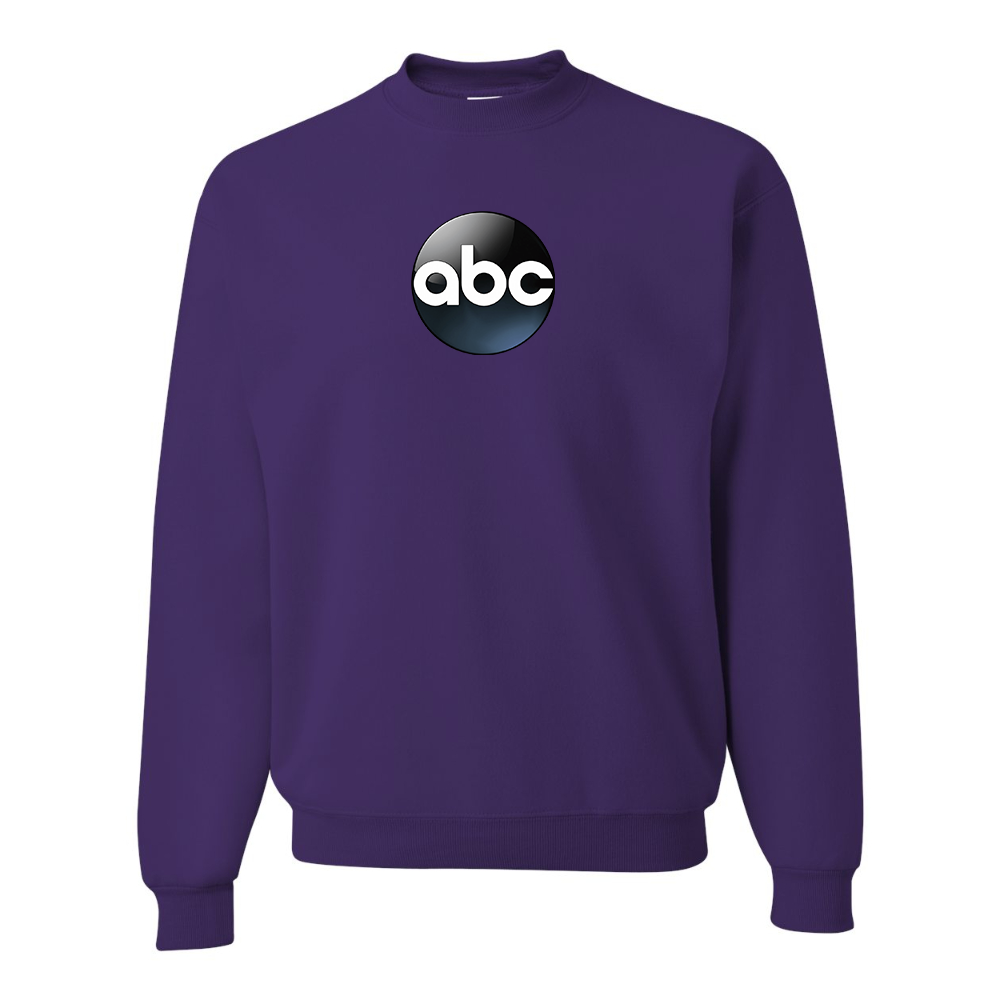 Men's Abc Logo  JERZEES NuBlend Crewneck Sweatshirt