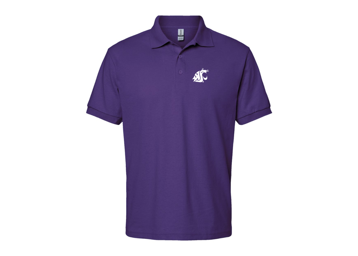 Men's Washington State Cougars Gildan Dry Blend Jersey Polo