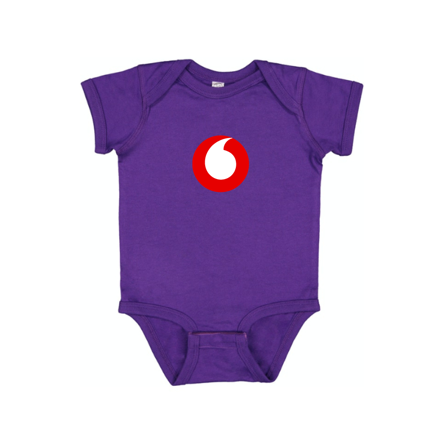 Vodafone Logo Baby Romper Onesie