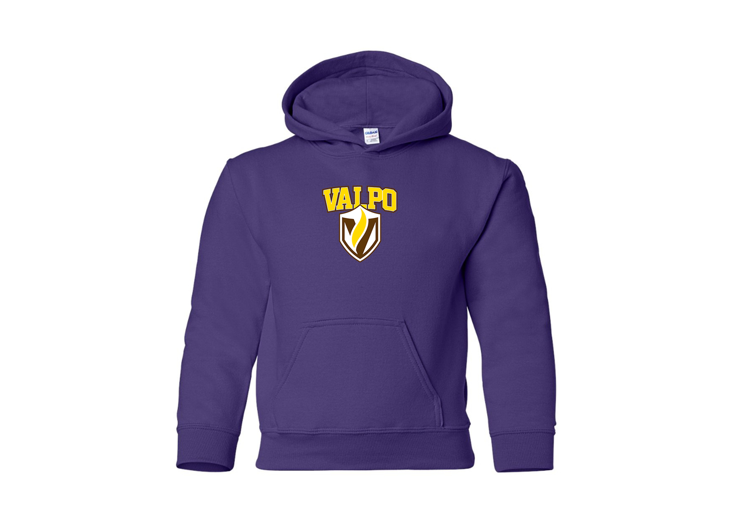 Youth Valparaiso Crusaders Gildan Heavy Blend  Hooded Sweatshirt