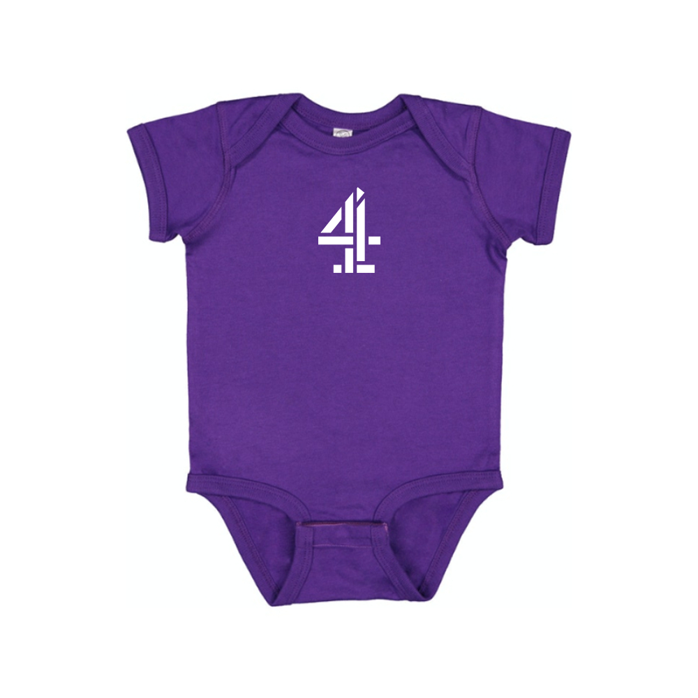 Channel 4 Logo Baby Romper Onesie