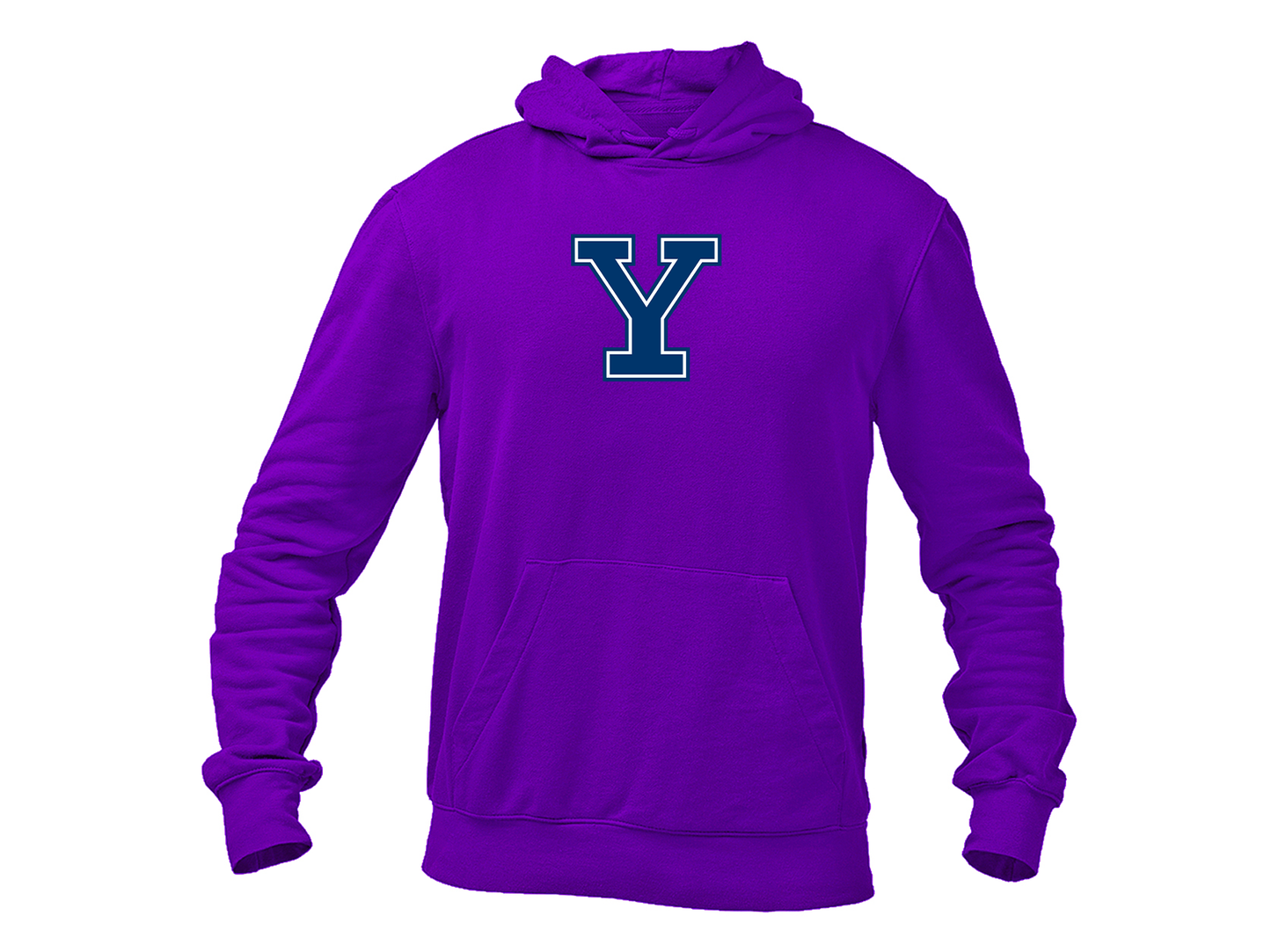 Men's Yale Bulldogs Gildan  Heavy Blend Hooded Sweatshirt