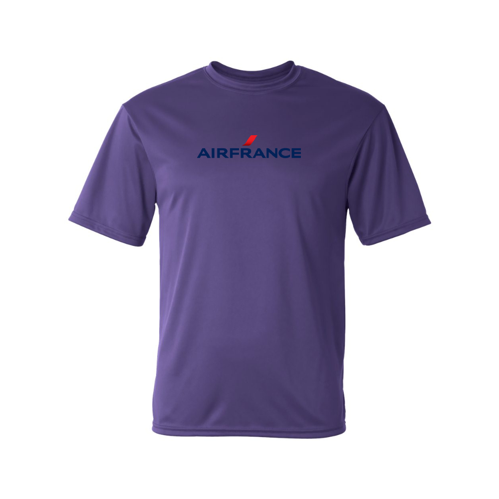 Men's Air France Logo Polyester T-Shirt