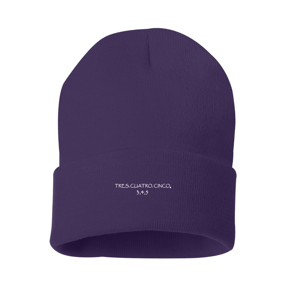 Tres Cuatro Cinco Logo Beanie Hat