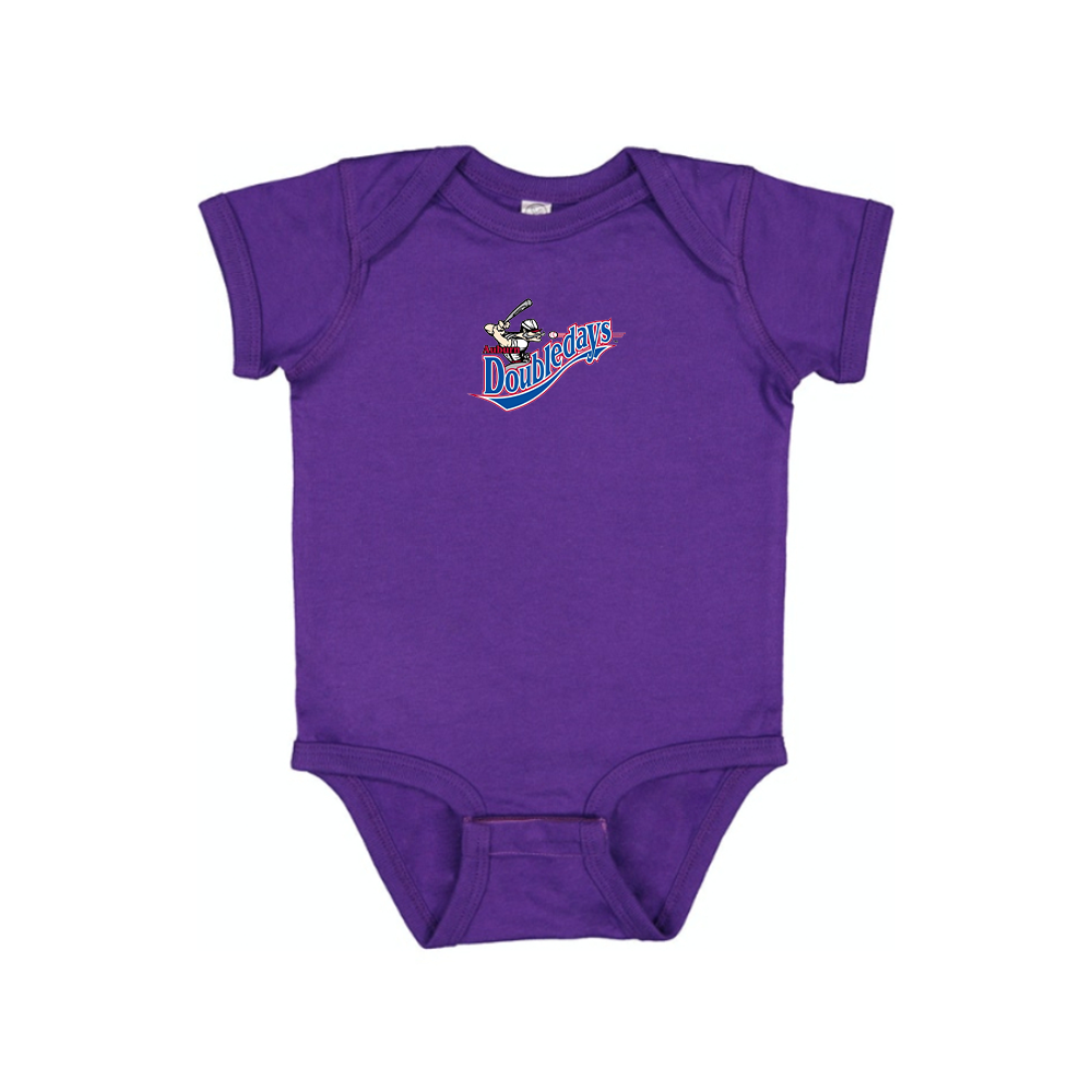 Auburn Doubledays Logo Baby Romper Onesie