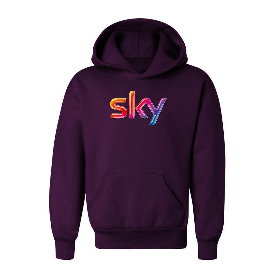 Youth Sky Logo Pullover Hoodie