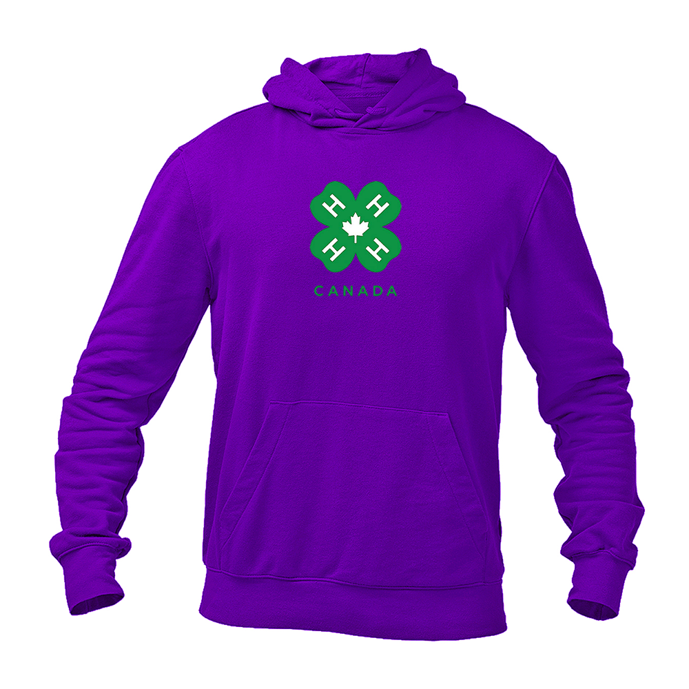 Men's 4H Canada Logo Softstyle Midweight Hooded Sweatshirt