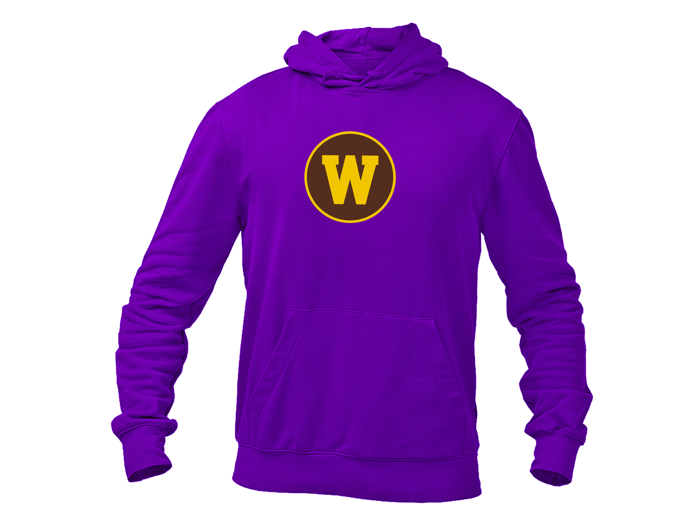 Men's Western Michigan Broncos Gildan  Heavy Blend Hooded Sweatshirt