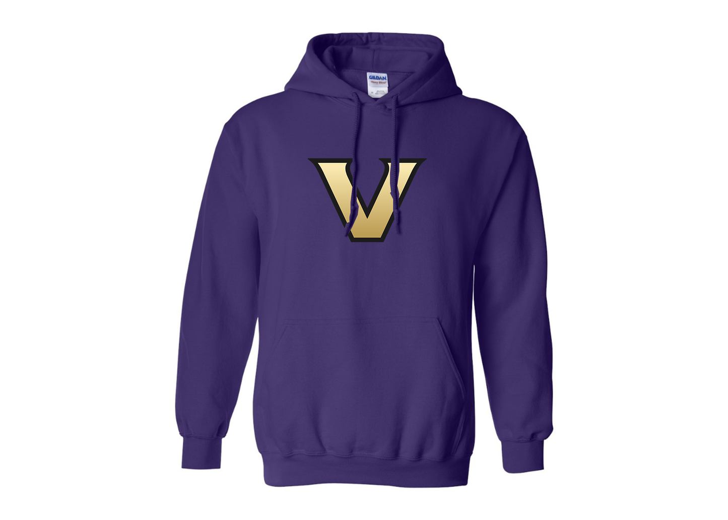 Men's Vanderbilt Commodores Gildan  Heavy Blend Hooded Sweatshirt