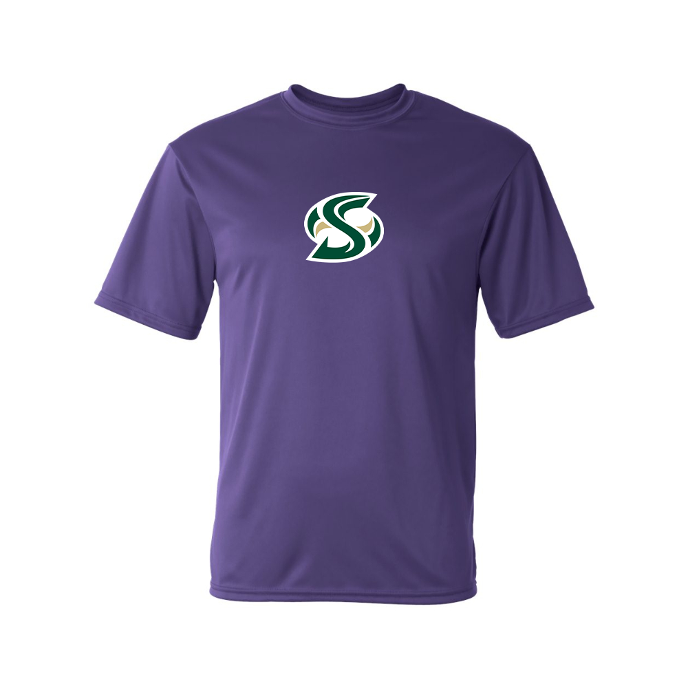 Men's Sacramento State Hornets Logo  Polyester T-Shirt