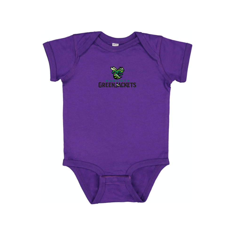 Augusta GreenJackets Logo Baby Romper Onesie