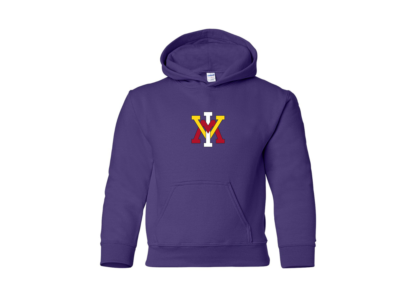 Youth VMI Keydets Gildan Heavy Blend  Hooded Sweatshirt