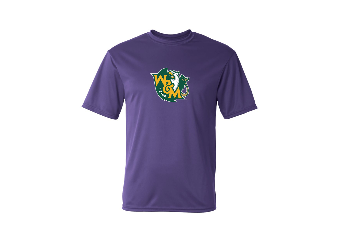 Men's William and Mary Tribe Polyester T-Shirt
