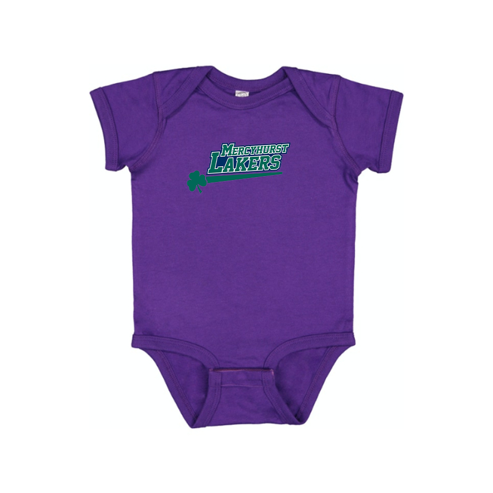 Mercyhurst Lakers Logo Baby Romper Onesie