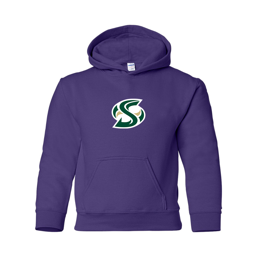 Youth Sacramento State Hornets Logo  Gildan Heavy Blend  Hooded Sweatshirt