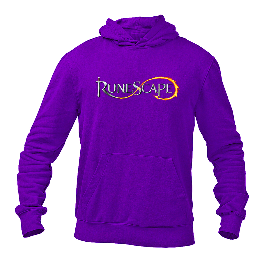 Men's Runescape Logo Gildan  Heavy Blend Hooded Sweatshirt