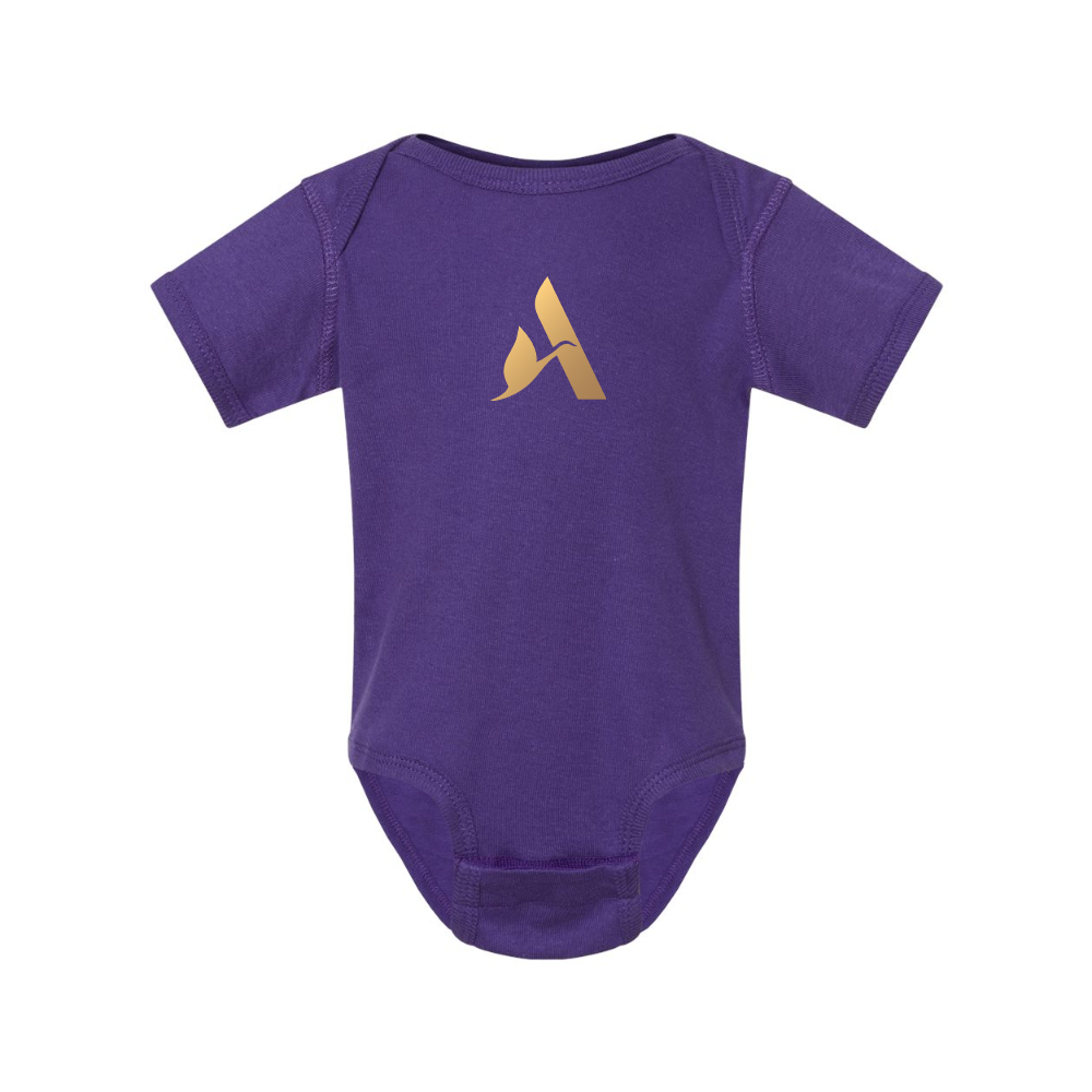 Accor Golden Logo Rabbit Skins Infant Baby Rib Bodysuit