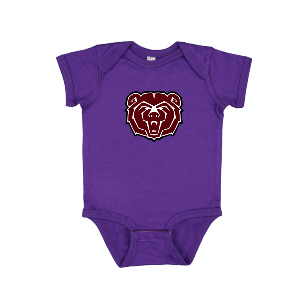 Missouri State Bears Logo Baby Romper Onesie