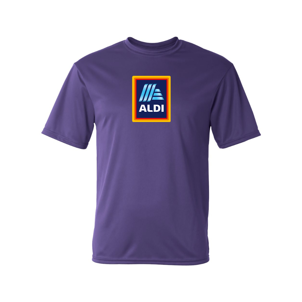 Men's Aldi Logo Polyester T-Shirt