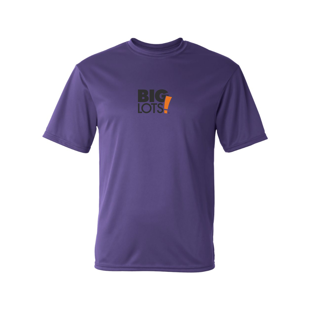 Men's Big Lots Logo Polyester T-Shirt