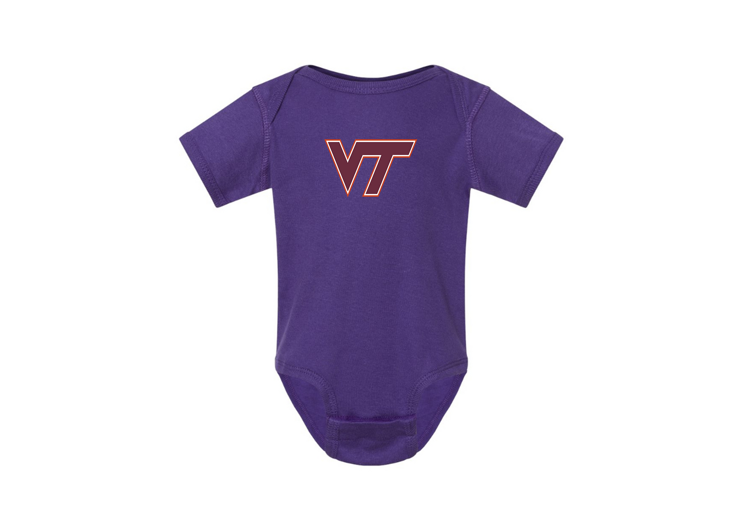 Virginia Tech Hokies Rabbit Skins Infant Baby Rib Bodysuit