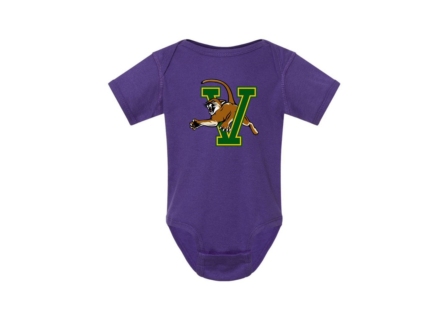 Vermont Catamounts Rabbit Skins Infant Baby Rib Bodysuit