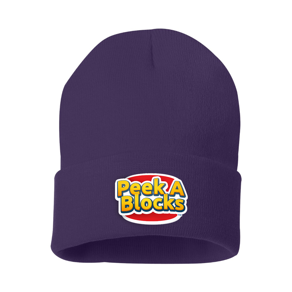 Peek A Blocks Logo Beanie Hat