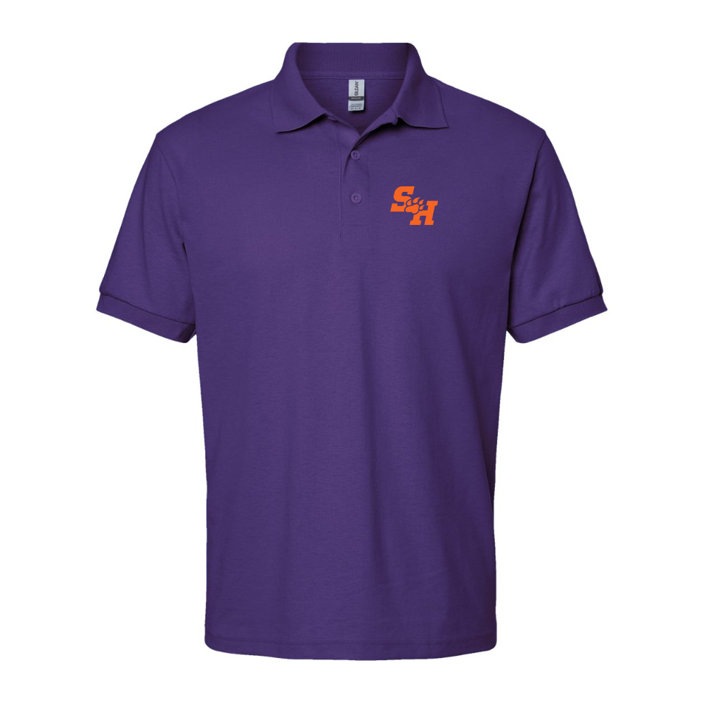 Men's Sam Houston State Bearkats Logo Gildan Dry Blend Jersey Polo